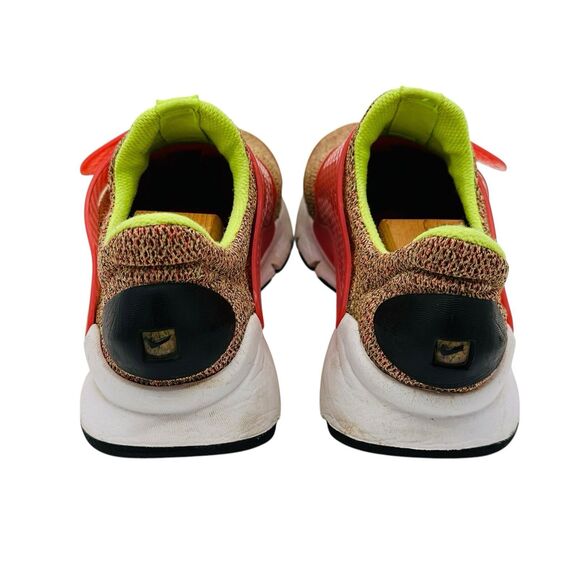 NIKE Sock Dart SE Ghost Green Hot Punch 862412-301 Womens Size 8 Pink Green RARE - Picture 5 of 9